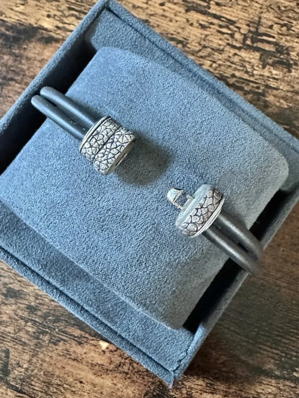 David Yurman Naturals Rhino Bracelet w/ Sterling Silver & 18K Yellow Gold - RARE